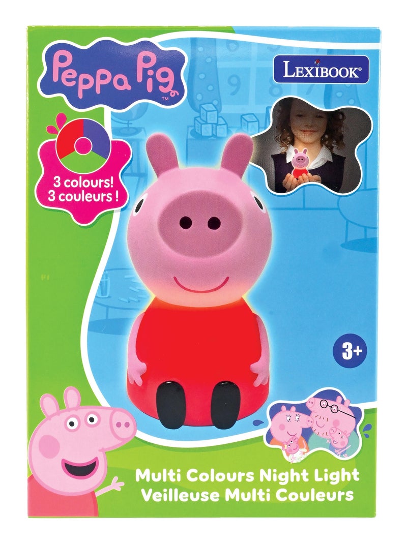 Peppa Pig Luce Notturna Tascabile Rosa - Kiabi
