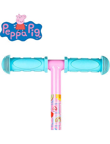 Peppa pig monopattino 55x23x68 cm 3 ruote max 20 kg con luci e freni