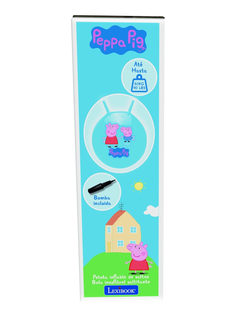 Peppa Pig Palla a trampolino gonfiabile 18' / 45cm Blu - Kiabi