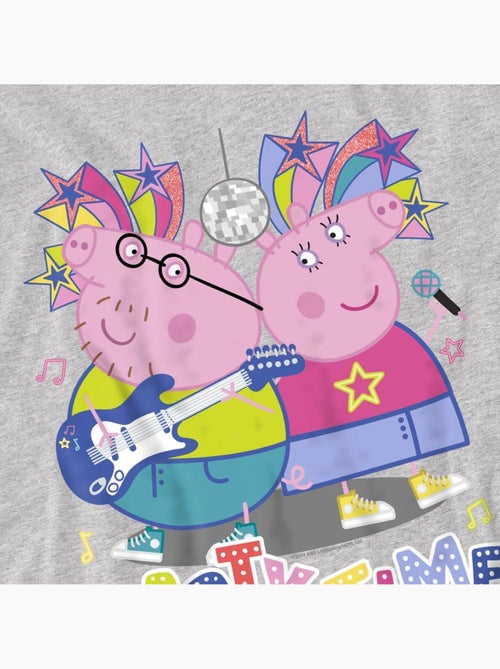 Peppa Pig Party Time Maglietta Mamma Maiale Papà Maiale Uomo - Kiabi Peppa Pig Party Time Maglietta Mamma Maiale Papà Maiale Uomo - Kiabi