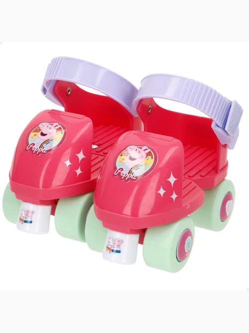 Peppa pig pattini a rotelle 4 ruote regolabili, taglia 22-29, max. 20 kg, 3+ anni - Kiabi Peppa pig pattini a rotelle 4 ruote regolabili, taglia 22-29, max. 20 kg, 3+ anni - Kiabi