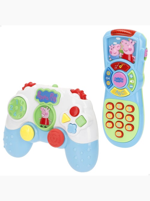 Peppa pig set di controllo interattivo per bambini con luci e suoni - Kiabi Peppa pig set di controllo interattivo per bambini con luci e suoni - Kiabi