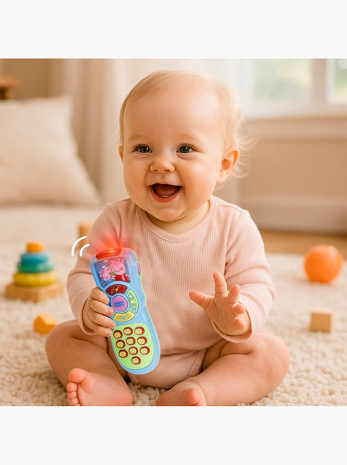Peppa pig set di controllo interattivo per bambini con luci e suoni - Kiabi Peppa pig set di controllo interattivo per bambini con luci e suoni - Kiabi