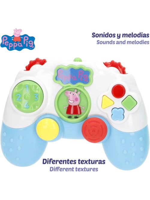 Peppa pig set di controllo interattivo per bambini con luci e suoni - Kiabi Peppa pig set di controllo interattivo per bambini con luci e suoni - Kiabi