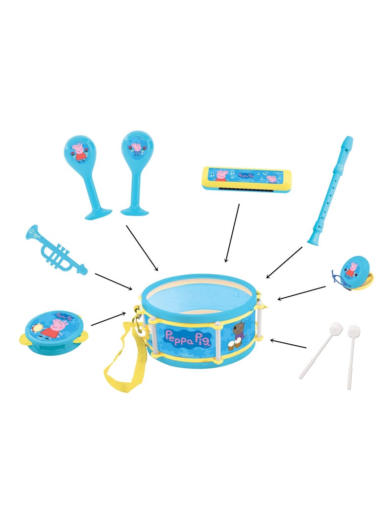 Peppa Pig set musicale 7 pezzi Blu - Kiabi