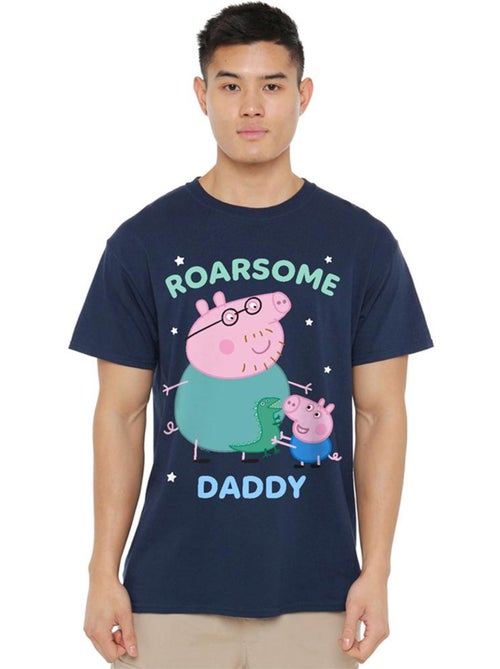 Peppa PigRoarsome Maglietta Papà Pig Adulto Unisex - Kiabi