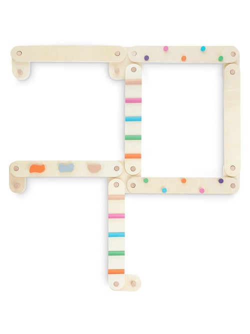 Percorso di equilibrio Montessori legno 14 pezzi Mamabrum - Kiabi