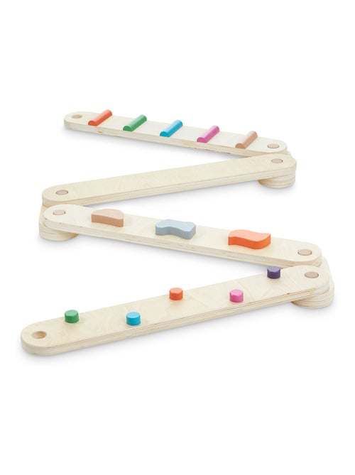 Percorso di equilibrio Montessori legno 14 pezzi Mamabrum - Kiabi