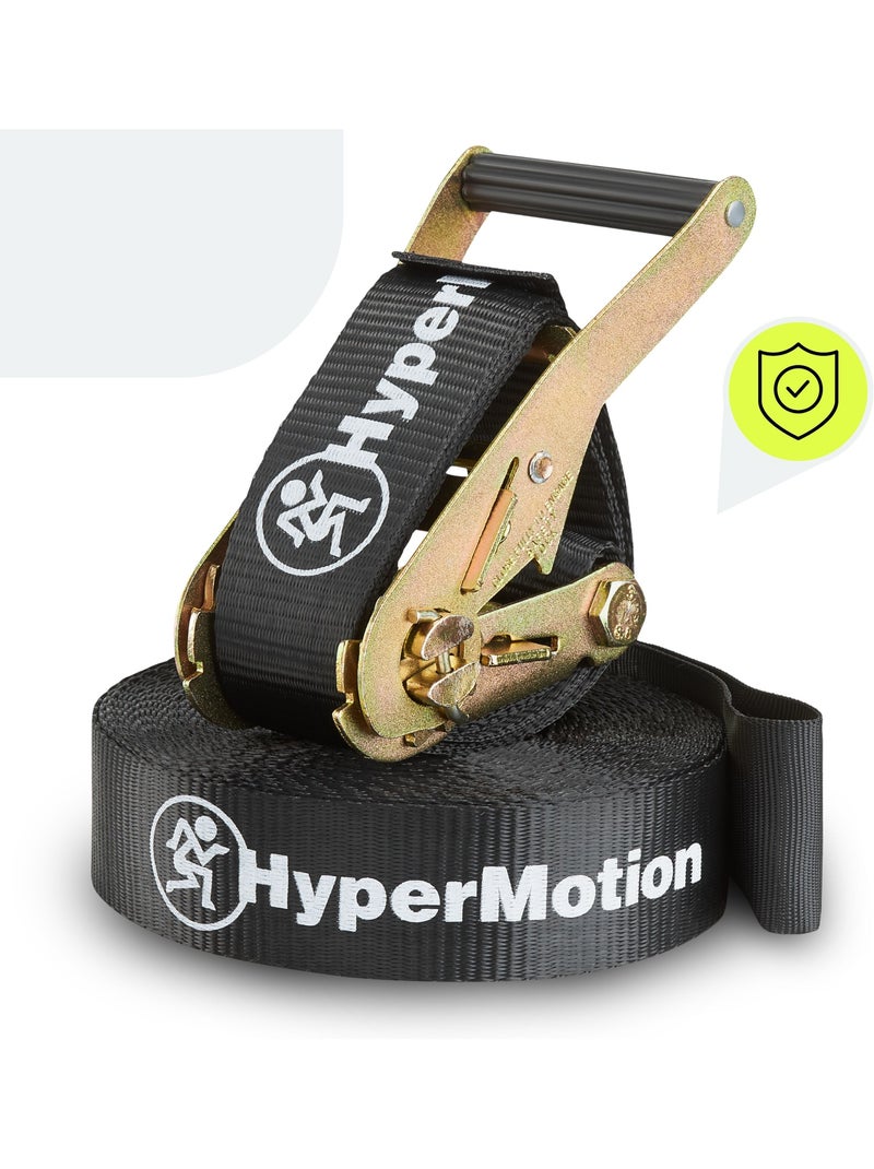Percorso Ninja HyperMotion per bambini con slackline e 7 ostacoli da giardino N/D - Kiabi