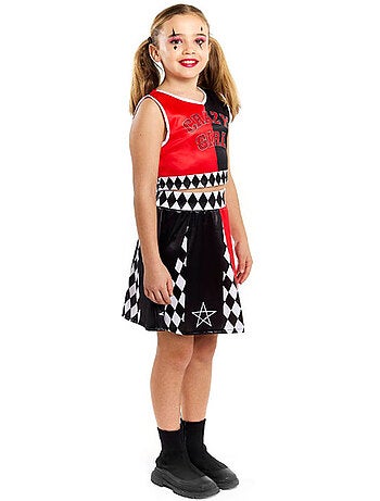 Pericoloso costume da cheerleader Arlecchino