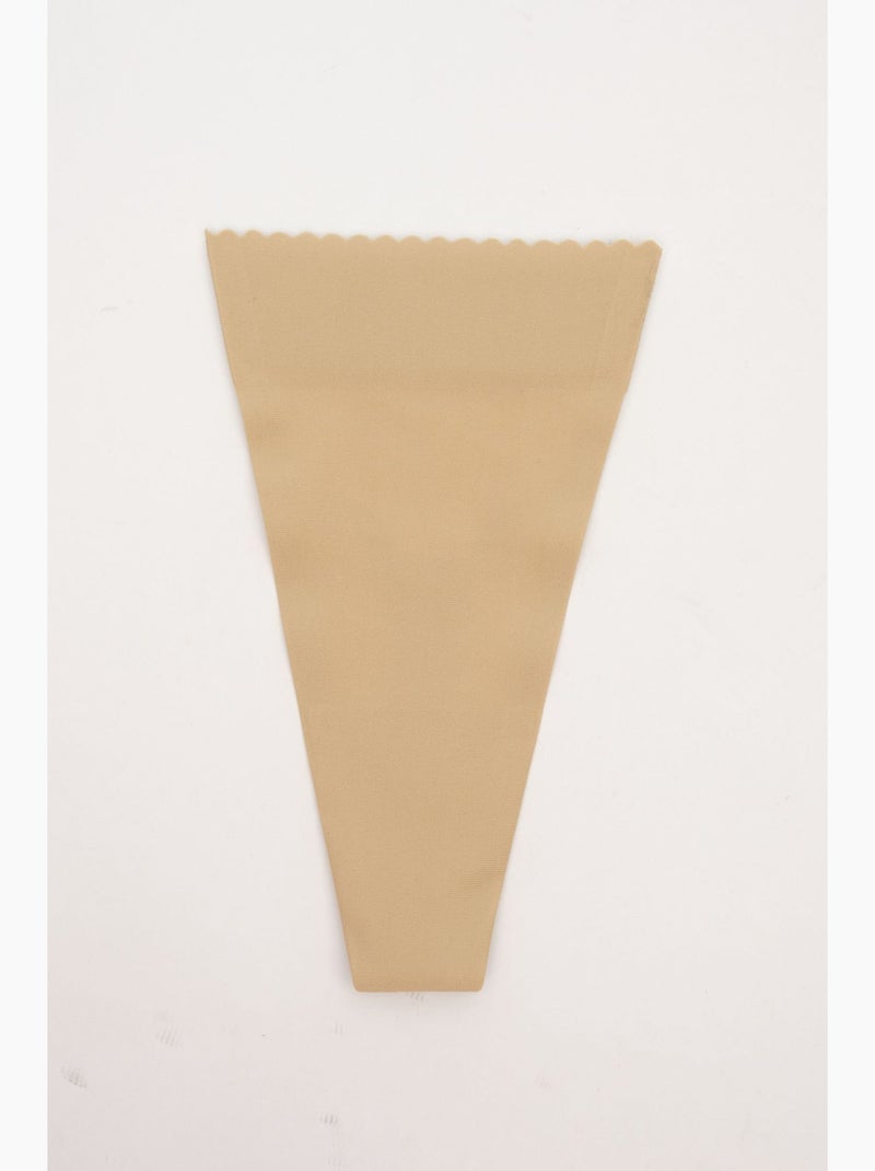 Perizoma adesivo con scollo profondo penti Beige argilla - Kiabi
