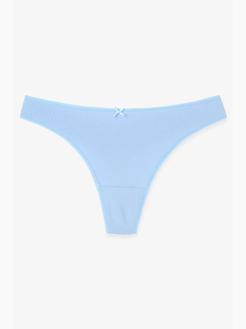 Perizoma con stampa foglie jungle deep penti Blu cielo - Kiabi
