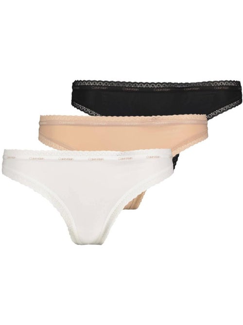 Perizoma Donna Calvin Klein Jeans - Set 3 Pezzi - Kiabi
