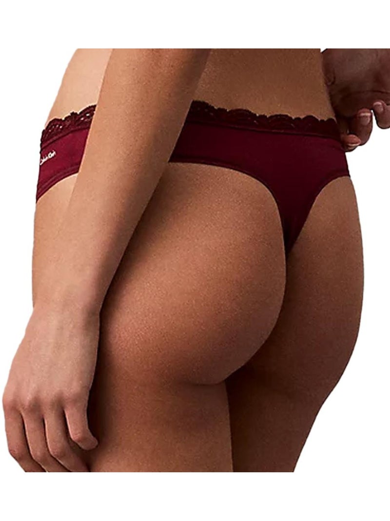 Perizoma Donna Calvin Klein Jeans Bordeaux - Kiabi