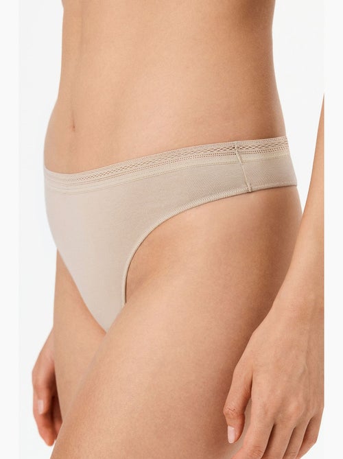 Perizoma easy in cotone donna penti - Kiabi Perizoma easy in cotone donna penti - Kiabi