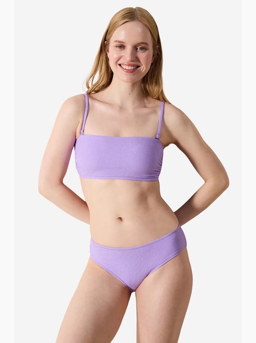 Perla slip bikini testurizzato penti - Kiabi