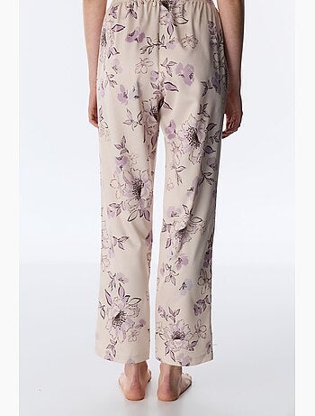 Petal pantaloni del pigiama in raso penti