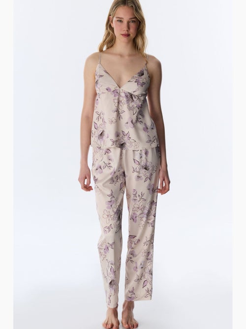 Petal pantaloni del pigiama in raso penti - Kiabi