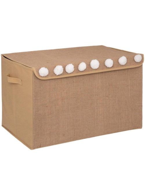 Petto per bambini con pompons in juta 36x57cm - Kiabi Petto per bambini con pompons in juta 36x57cm - Kiabi