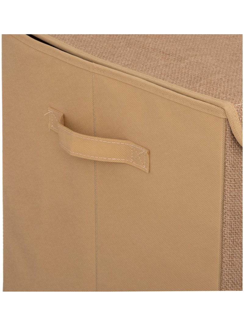 Petto per bambini con pompons in juta 36x57cm Marrone - Kiabi