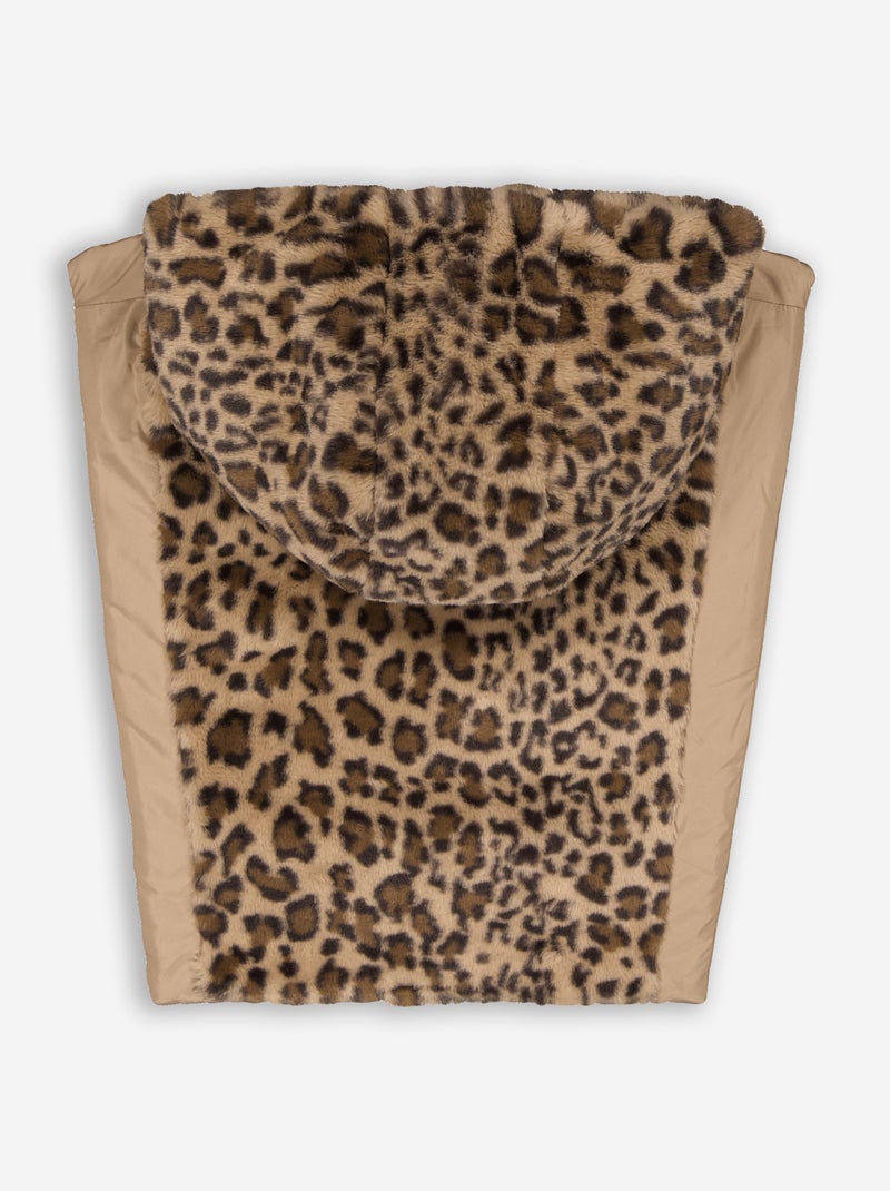 Pettorina con cappuccio Beige - Kiabi