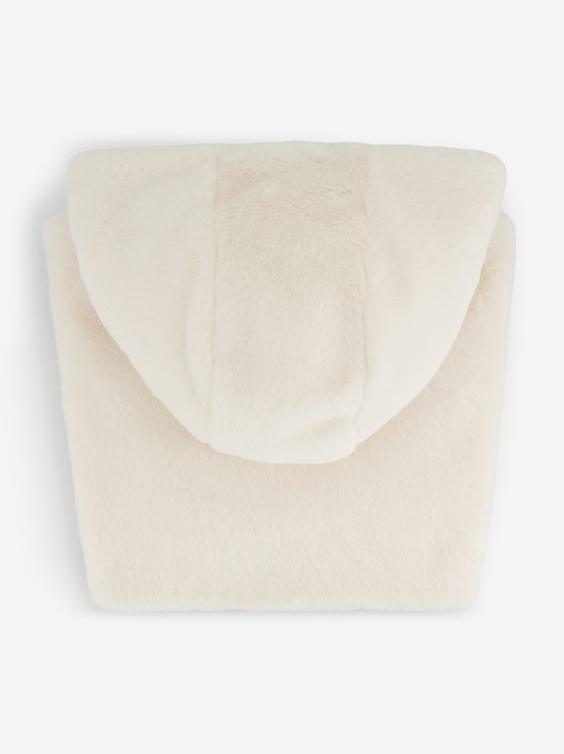 Pettorina con cappuccio Beige - Kiabi