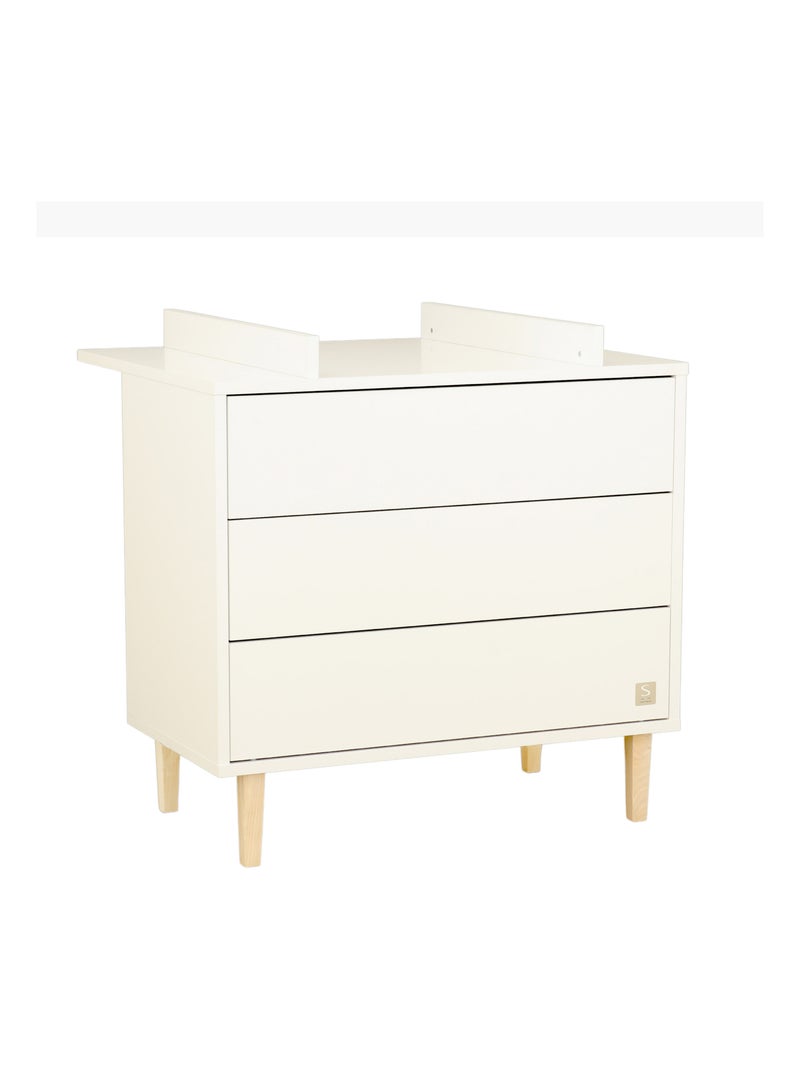 Piano fasciatoio per cassettiera a 3 - SAUTHON Bianco - Kiabi