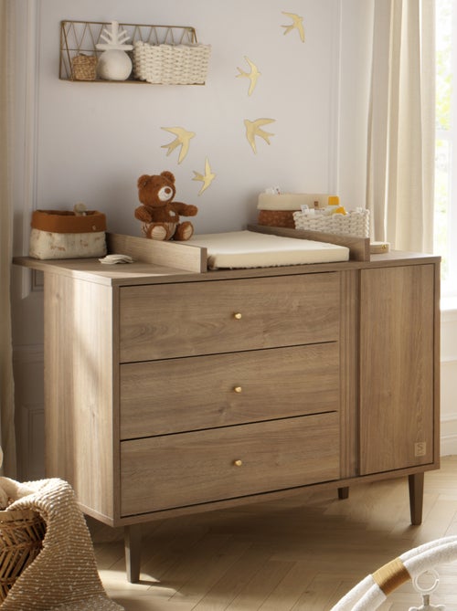 Piano fasciatoio per cassettiera a 3 cassetti e 1 - SAUTHON - Kiabi