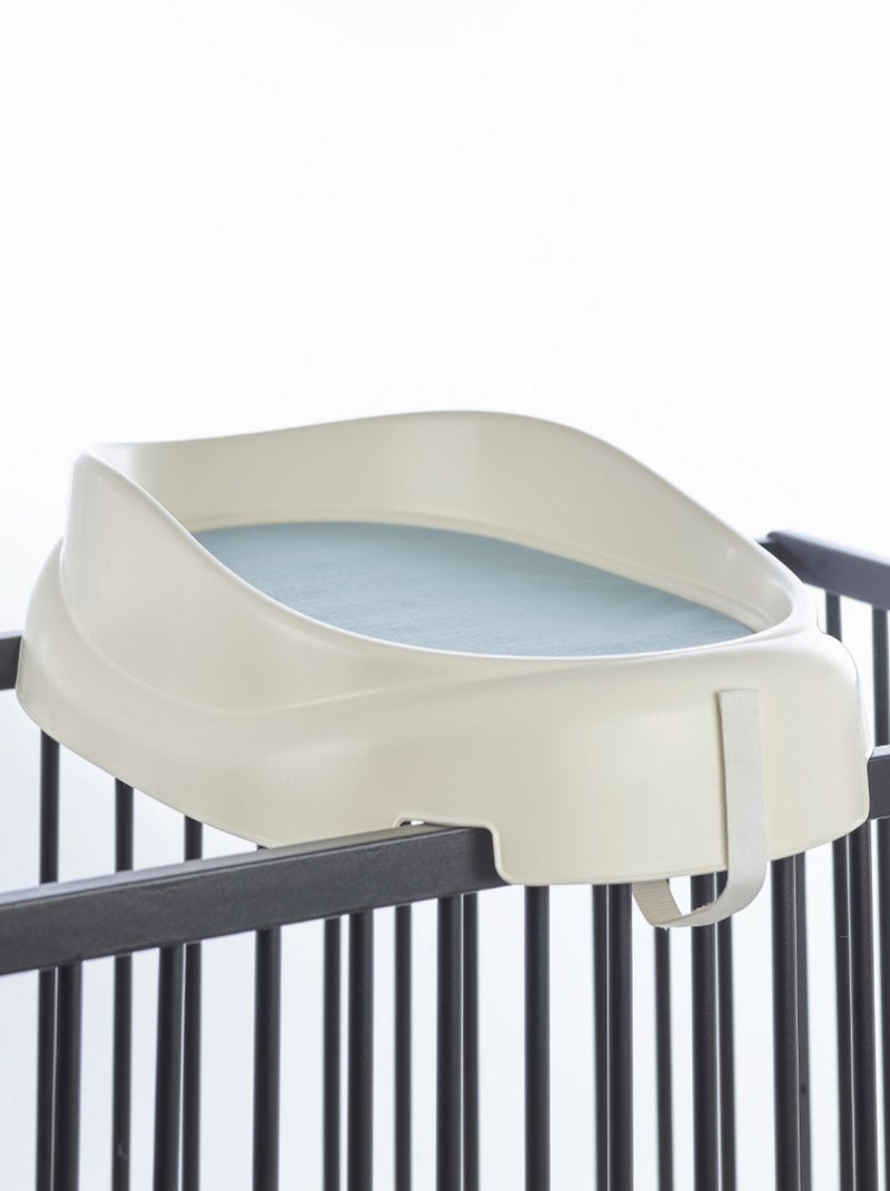 Piano fasciatoio Thermobaby Vasco 76 x 45 cm con copertura in PVC removibile Bianco - Kiabi