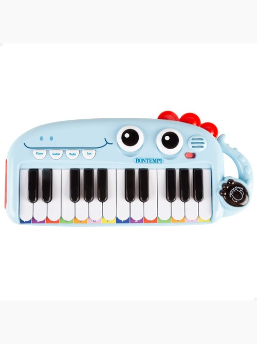 Pianoforte giocattolo per bambini a 24 tasti con effetti luminosi e sonori bontempi - Kiabi