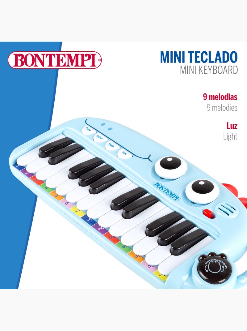 Pianoforte giocattolo per bambini a 24 tasti con effetti luminosi e sonori bontempi N/D - Kiabi