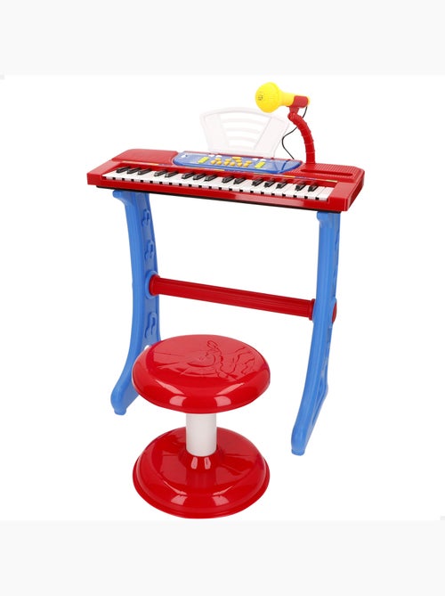 Pianoforte per bambini con microfono e sgabello bontempi - Kiabi