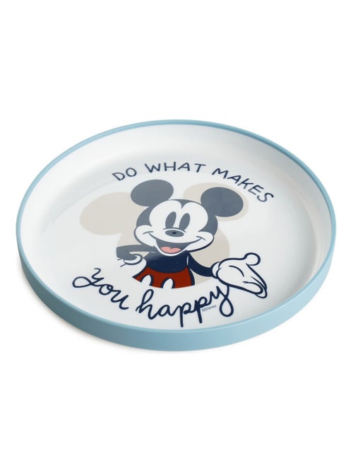 Piatto antiscivolo Thermobaby Mickey Mouse termoplastico per microonde - Kiabi Piatto antiscivolo Thermobaby Mickey Mouse termoplastico per microonde - Kiabi