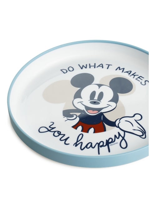 Piatto antiscivolo Thermobaby Mickey Mouse termoplastico per microonde - Kiabi Piatto antiscivolo Thermobaby Mickey Mouse termoplastico per microonde - Kiabi