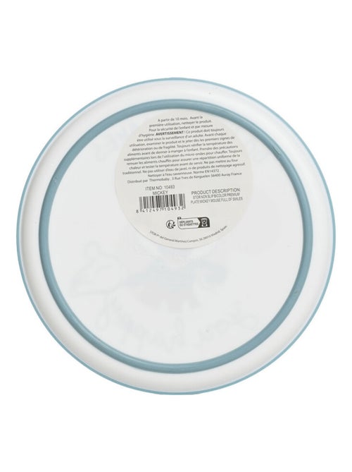 Piatto antiscivolo Thermobaby Mickey Mouse termoplastico per microonde - Kiabi Piatto antiscivolo Thermobaby Mickey Mouse termoplastico per microonde - Kiabi