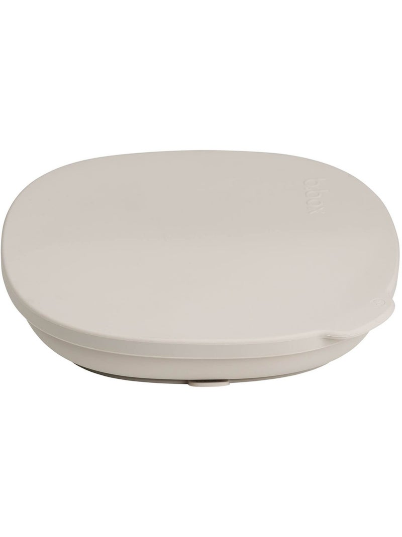 Piatto bebe in silicone con ventosa e coperchio | b.box | b.box Beige - Kiabi