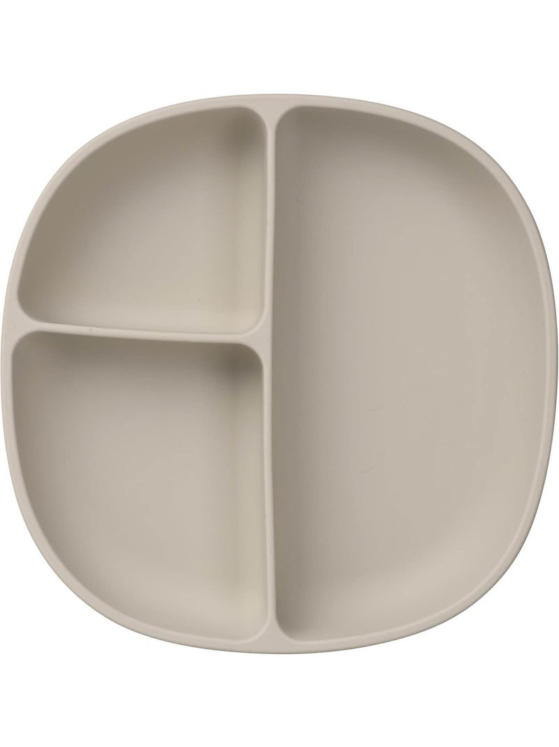 Piatto bebe in silicone con ventosa e coperchio | b.box | b.box Beige - Kiabi