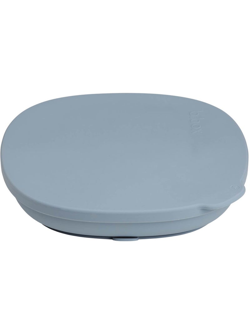 Piatto bebe in silicone con ventosa e coperchio | b.box | b.box Blu - Kiabi
