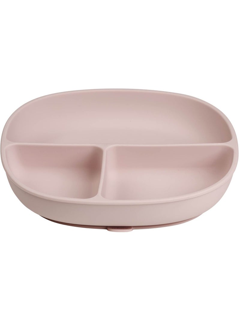 Piatto bebe in silicone con ventosa e coperchio | b.box | b.box Rosa - Kiabi