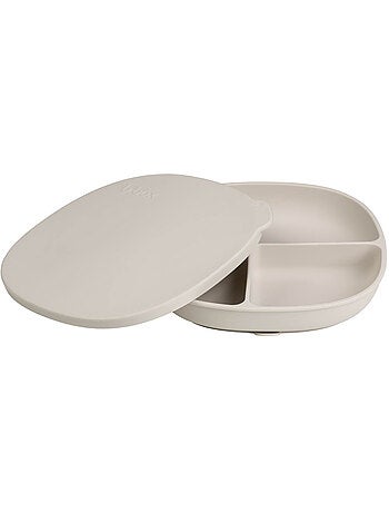Piatto bebe in silicone con ventosa e coperchio | B.Box