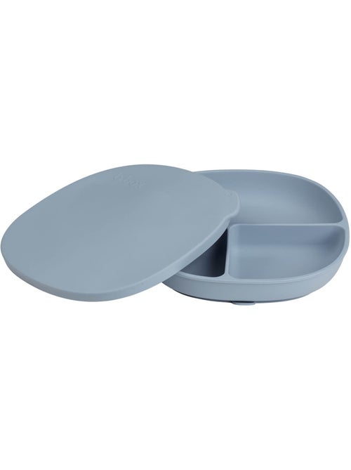 Piatto bebe in silicone con ventosa e coperchio | B.Box - Kiabi