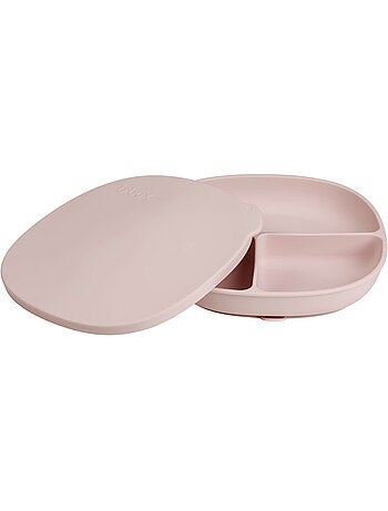 Piatto bebe in silicone con ventosa e coperchio | B.Box