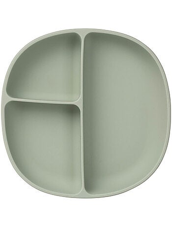 Piatto bebe in silicone con ventosa e coperchio | B.Box