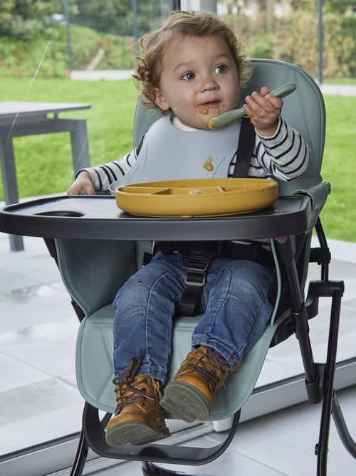 Piatto per bambini con scomparti in silicone con ventosa Thermobaby - Kiabi