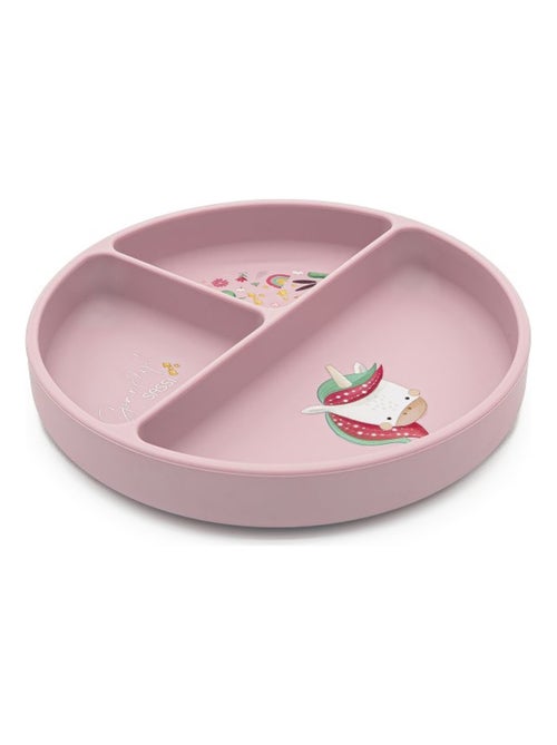 Piatto suddiviso in silicone con ventosa - animali | Sassi Junior - Kiabi