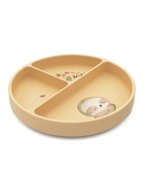 Piatto suddiviso in silicone con ventosa - animali | sassi junior | sassi junior - Kiabi