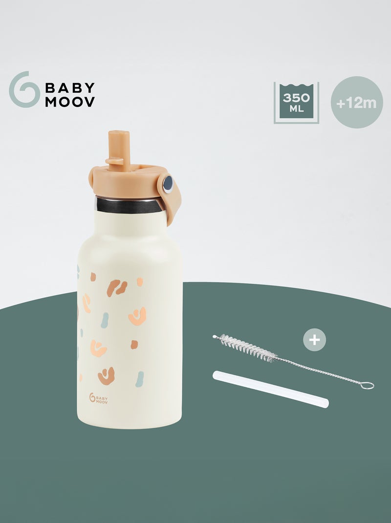 Piccola borraccia in acciaio inox 'Babymoov' Beige - Kiabi