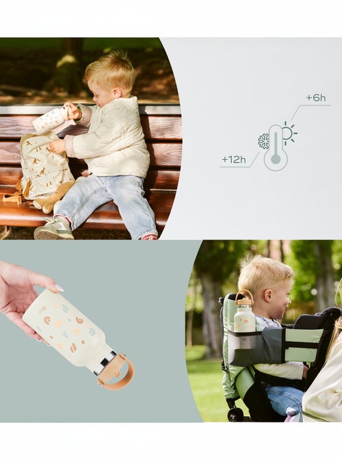Piccola borraccia in acciaio inox 'Babymoov' - Kiabi