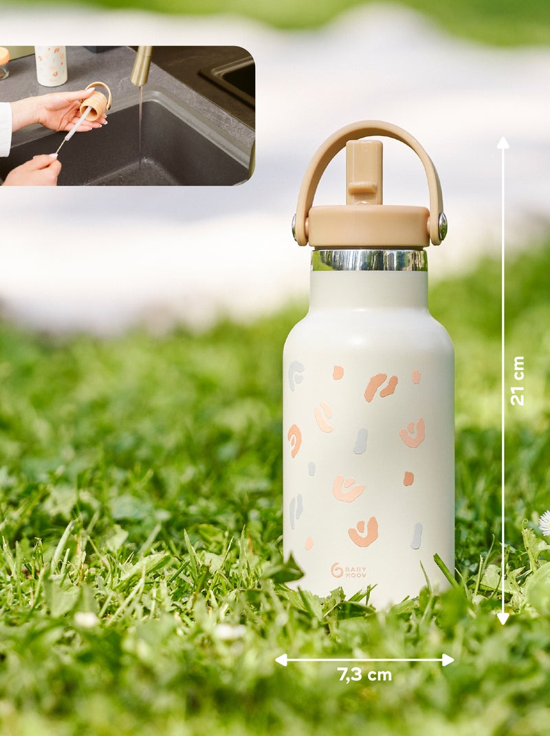 Piccola borraccia in acciaio inox 'Babymoov' Beige - Kiabi