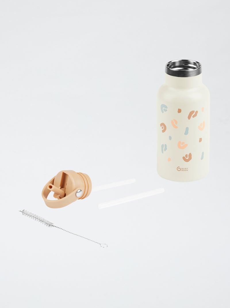 Piccola borraccia in acciaio inox 'Babymoov' Beige - Kiabi